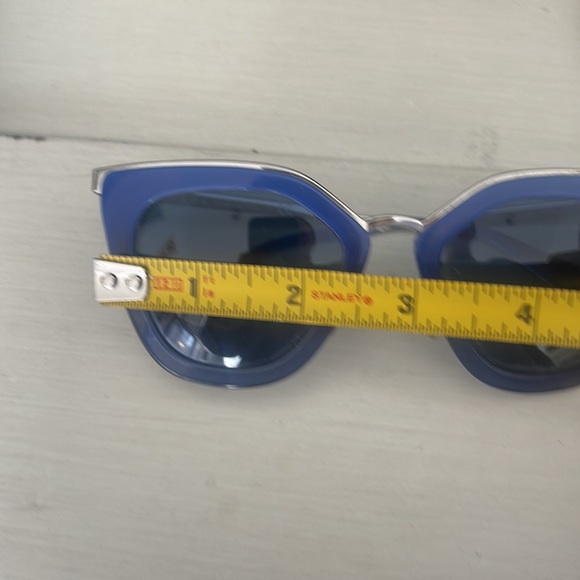 Prada Absolute Aviator Blue Sunglasses - Picture 11 of 11